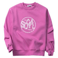 Παιδική μπλούζα ΝΕΚ για κορίτσια social ροζ
