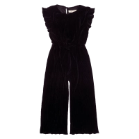 Παιδική ολόσωμη φόρμα Εβίτα για κορίτσια Living μαύρο casual για καλό ετών online (1)