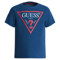 Παιδική μπλούζα GUESS για αγόρια Classic μπλε 2-7