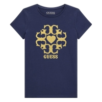 Παιδική μπλούζα Guess για κορίτσια Goldie μπλε