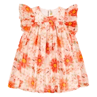 Παιδικό φόρεμα Losan για κορίτσια Aerials σομόν 