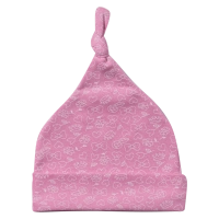 Βρεφικός σκούφος για κορίτσια little princess ροζ 