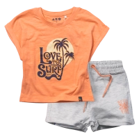 Παιδικό σετ AKO για κορίτσια love to surf πορτοκαλί 