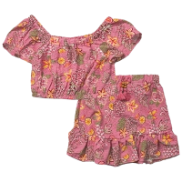 Παιδικό σετ με φούστα Mayoral για κορίτσια beau flor floral  σάπιο μήλο επώνυμο μοντέρνο κοριτσίστικο καλοκαίρι ετών Online (1)