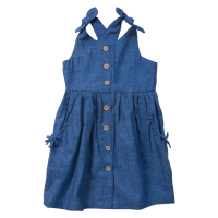 Παιδικό φόρεμα Mayoral για κορίτσια sam γαλάζιο τζιν καθημερινό επώνυμο μοντέρνο καλοκαίρι ετών Online (10)