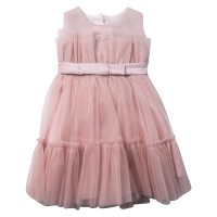 Βρεφικό φόρεμα αμπιγέ για κορίτσια Matilda ροζ