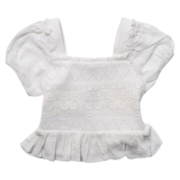 Παιδική μπλούζα Mayoral για κορίτσια antuaneta άσπρο