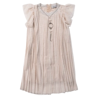 Παιδικό φόρεμα Εβίτα για κορίτσια  Fabiola μπεζ 