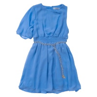 Παιδικό φόρεμα Εβίτα για κορίτσια Athene σιέλ