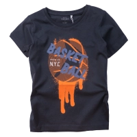Παιδική μπλούζα Name it για αγόρια Basketball μπλε βαμβακερό καλοκαιρινό κοντομάνικο οικονομικό ετών online (1)