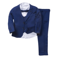 Παιδικό κουστούμι για αγόρια και παραγαμπράκια Scissors μπλε 2-5