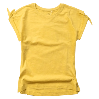 Παιδική μπλούζα Name it για κορίτσια Classic κίτρινο σχολείο καθημερινό μακό βαμβακερό ετών online (1)