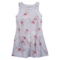 Παιδικό φόρεμα Name it για κορίτσια Ballerine άσπρο 