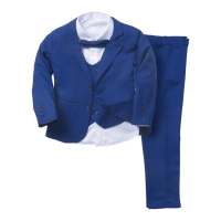 Παιδικό κουστούμι για αγόρια και παραγαμπράκια Scissors μπλε 2-5