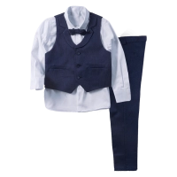 Παιδικό κοστούμι με γιλέκο για αγόρια Scissors cycle μπλε 10-13