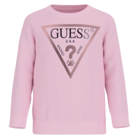 Παιδική μπλούζα GUESS για κορίτσια Glam ροζ καθημερινή σχολείο ανοιξιάτικη φθινοπωρινή άνετη ετών online