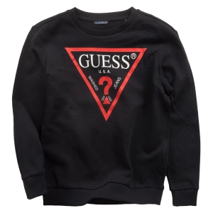 Παιδική μπλούζα GUESS για αγόρια Original μπλε επώνυμη βαμβακερή σχολείο βόλτα άνετη ανοιξιάτικη φθινοπωρινή online (1)