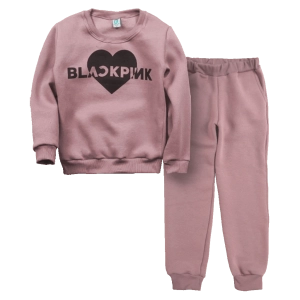 Παιδικό σετ φόρμας Online για κορίτσια Blackpink Team ροζ black pink φόρμες χειμερινές παιδικά ρούχα μπλούζες φούτερ ετών