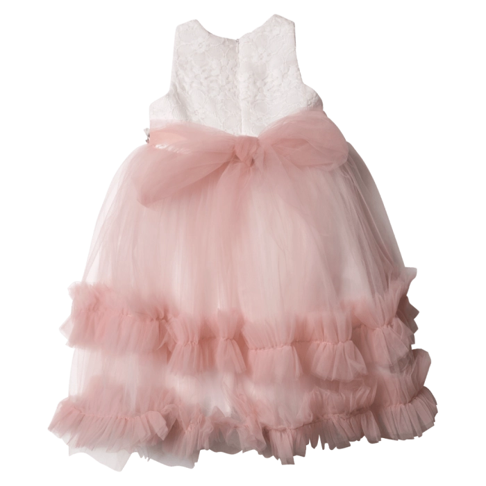 Παιδικό φόρεμα για κορίτσια Regua πούδρα επίσημα αμπιγιέ φορέματα ακριβά εντυπωσιακά για βάφτιση γάμο εκκλησία για κορίτσια ετών online 1