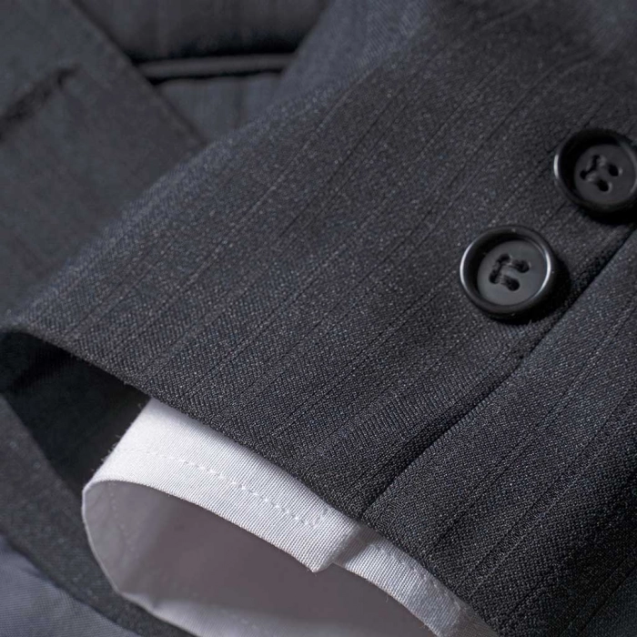 Παιδικό κοστούμι για αγόρια Groom BlueBlack αγορίστικα κοστουμια μοτνέρνα οικονομικά κλασσικά 3
