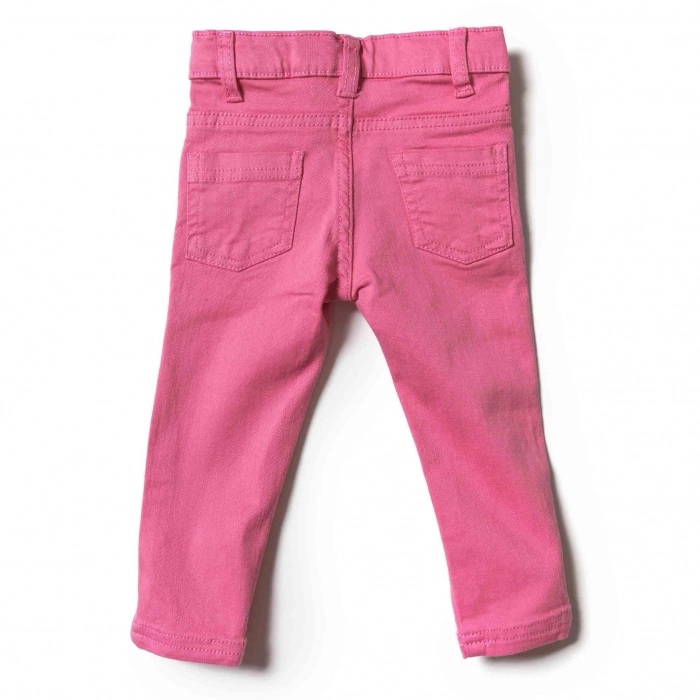 Παιδικό παντελόνι Minoti για κορίτσια Pant ροζ κοριτσίστικο επώνυμο ρούχο οικονομικό παιδικό ρούχο πίσω