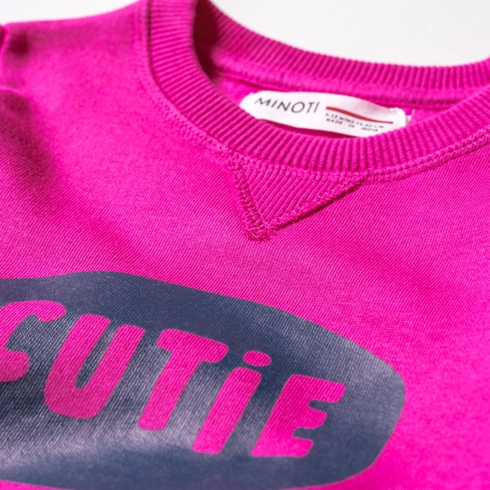 Παιδική μπλούζα Minoti για κορίτσια Cutie φούξια επώνυμες μοντέρνες μπλούζες κοριτσίστικες φούτερ οικονομικές Online 1