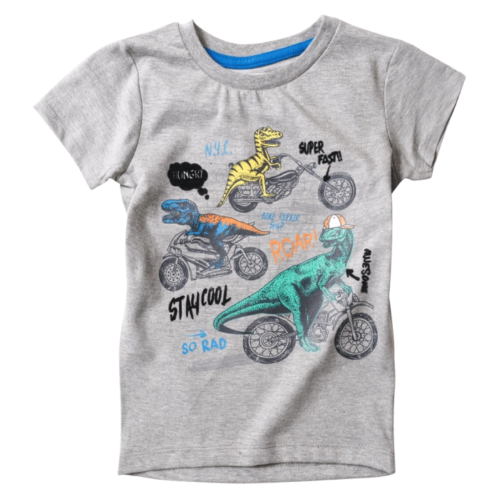 Παιδική μπλούζα Minoti για αγόρια Super Fast γκρι επώνυμες μπλούζες για αγόρια ετών online