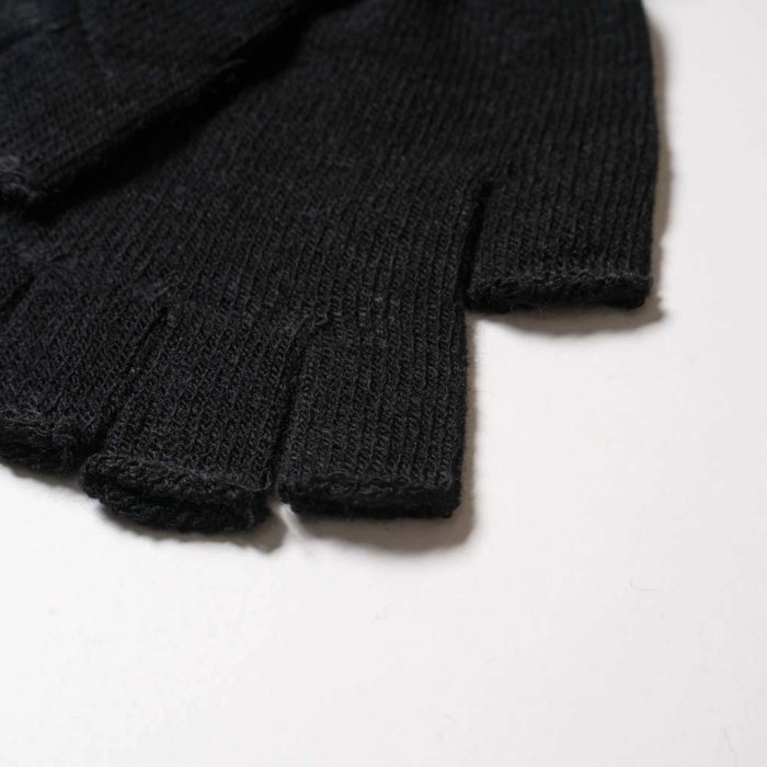 Παιδικά γάντια basic κοντά μαύρο μοντέρνα ζεστά γαντάκια για αγόρια κομμένα κορίτσια οικονομικά online2