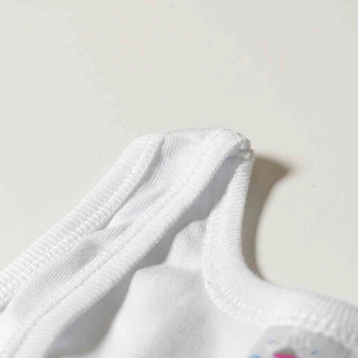 Παιδικό φανελάκι αμάμικο άσπρο βαμβακερό παιδικά εσώρουχα φανελάκια ραντάκι οικονομικά προσφορά ράντα