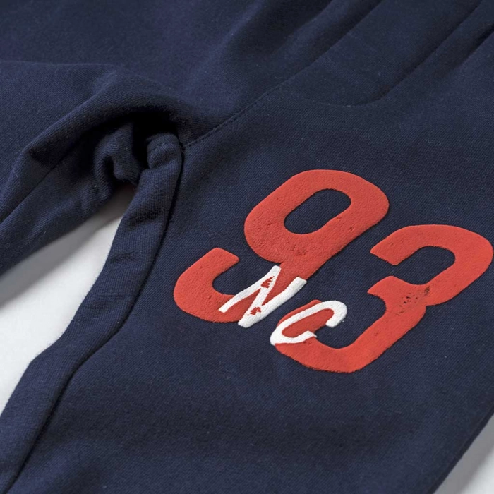 Βρεφικό σετ φόρμας  New College για αγόρια Super 93 μπλέ καθημερινά χειμωνιάτικα ετών online (5)
