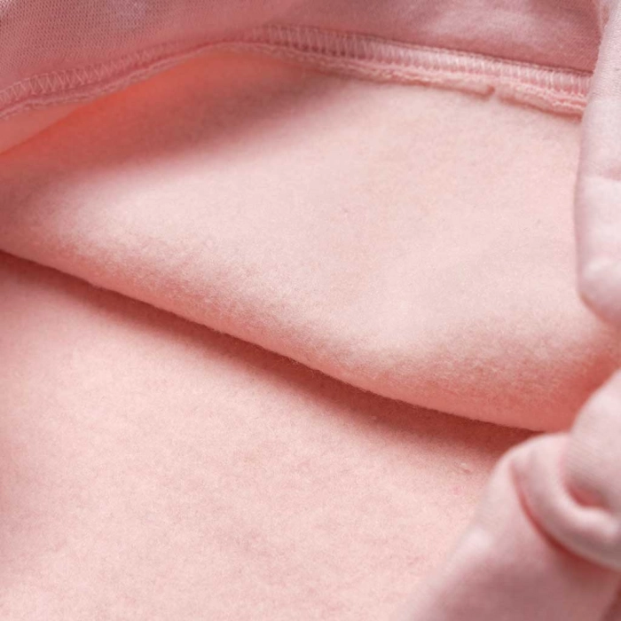 Παιδικό σετ φόρμας New College για κορίτσια Girl Dress ροζ χειμωνιάτικες καθημερινές ζεστές ετών online (5)