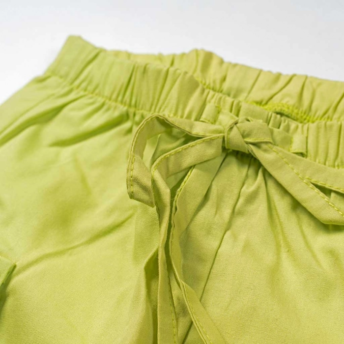 Βρεφικό παντελόνι Piccolo Mondo για κορίτσια Greenfield πράσινο καθημερινό άνετο  βόλτα μηνών online (2)