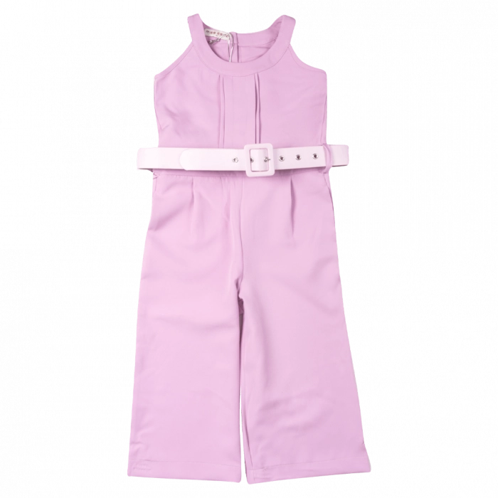 Παιδική ολόσωμη φόρμα Εβίτα για κορίτσια Karez ροζ μοντέρνα για βόλτα κοριτσίστικη ετών ONLINE (1)