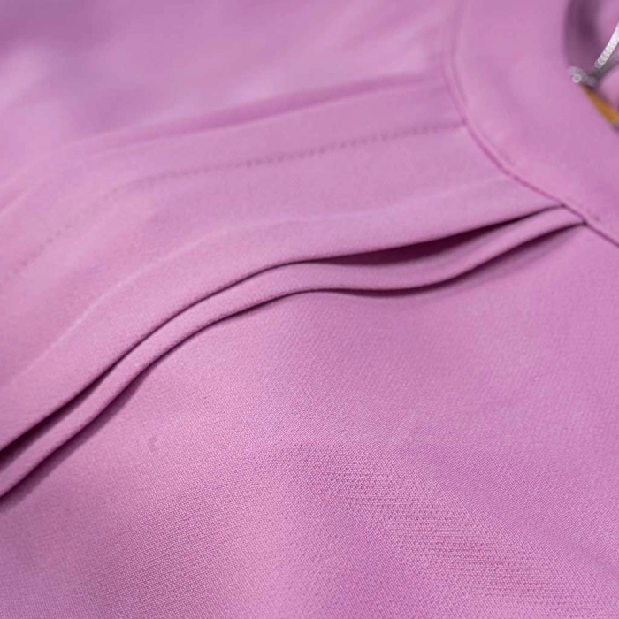 Παιδική ολόσωμη φόρμα Εβίτα για κορίτσια Karez ροζ μοντέρνα για βόλτα κοριτσίστικη ετών online (6)