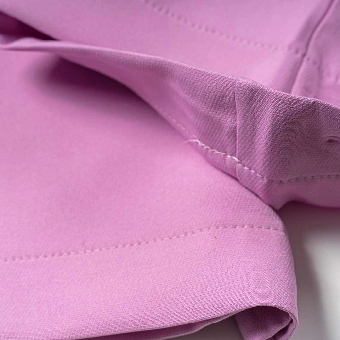 Παιδική ολόσωμη φόρμα Εβίτα για κορίτσια Karez ροζ μοντέρνα για βόλτα κοριτσίστικη ετών online (9)