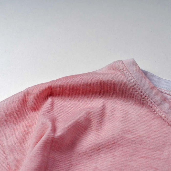 Παιδική μπλούζα ΝΕΚ για κορίτσια California offshore ροζ κοντομάνικη καθημερινή καλοκαιρινή ετών (3)