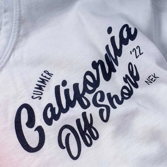 Παιδική μπλούζα ΝΕΚ για κορίτσια California offshore ροζ κοντομάνικη καθημερινή καλοκαιρινή ετών (2)