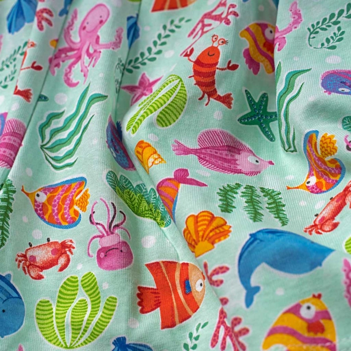 Βρεφικό φόρεμα Mayoral για κορίτσια sea creatures επώνυμα φορέματα για κοριτσάκια ετών (4)
