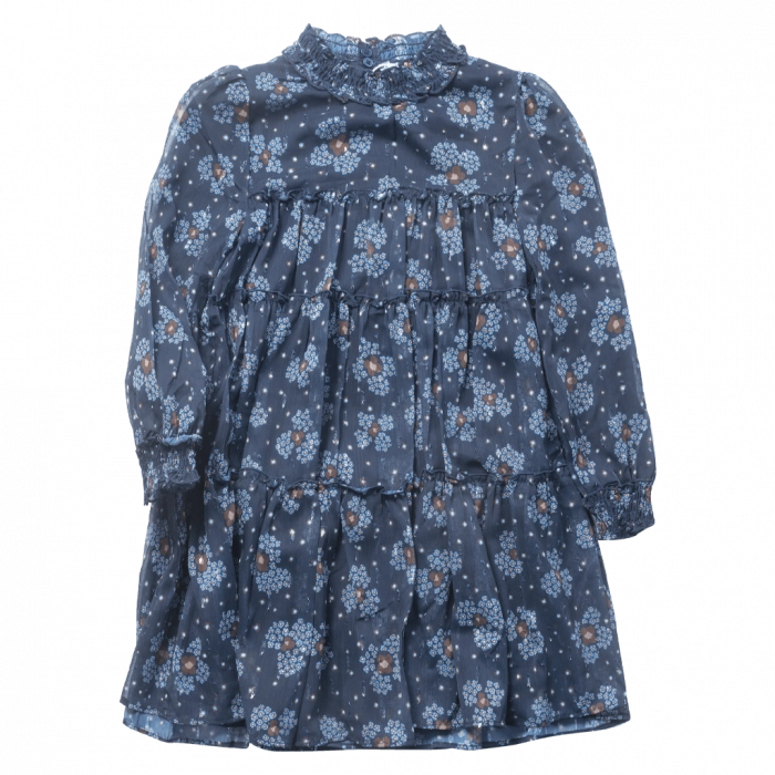 Παιδικό φόρεμα Mayoral για κορίτσια BlueHorizon μπλε επώνυμα casual κοριτσίστικα μοντέρνα ετών online (1)