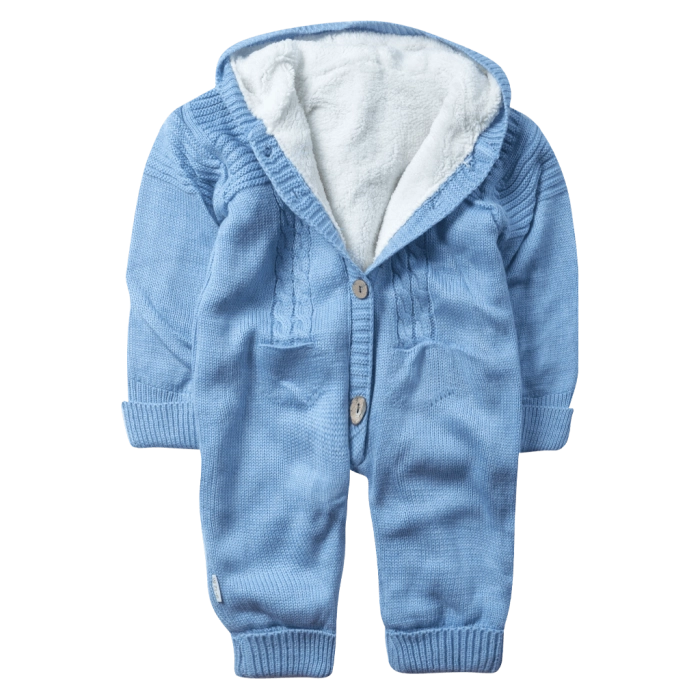 Βρεφικό φορμάκι εξόδου Online για αγόρια MrCloud μπλε Πολύ ζεστό χειμερινό με γούνα αγορίστικο μηνών online (4)
