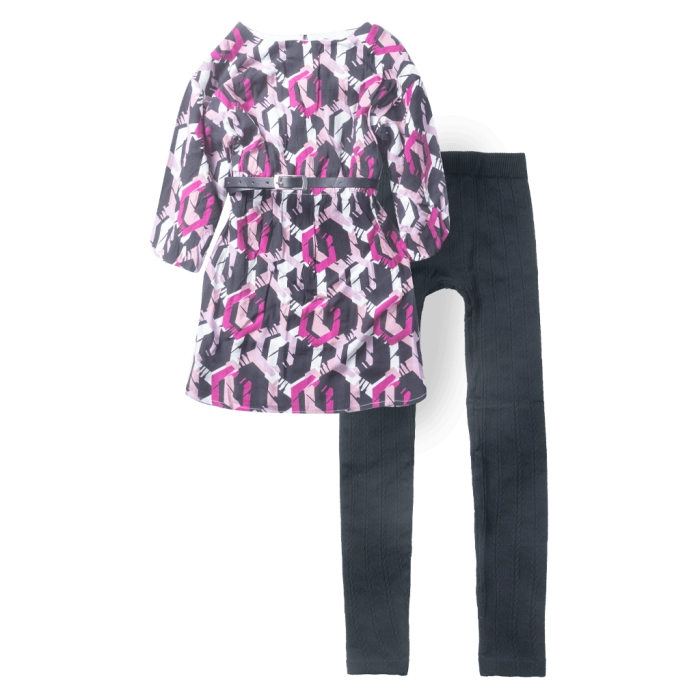 Παιδικό φόρεμα Εβίτα για κορίτσαι Spring πολύχρωμο εμπριμέ casual για βόλτα οικονομικά ετών Online (1)
