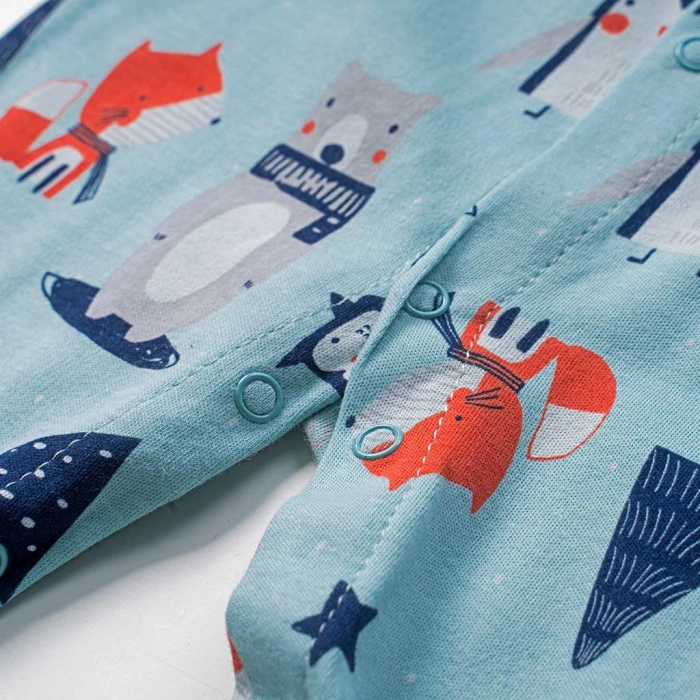 2 Βρεφικά φορμάκια Minoti για αγόρια Dreams μωρό πιτζάμα καθημερινό ύπνος επώνυμο ζωάκια αστεράκια μηνών online (5)