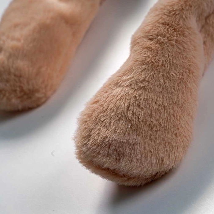 Παιδικός σκούφος με αυτάκια που σηκώνονται BeigeMonster μπεζ ζεστός γούνινος σκουφος για το κρύο ετών Online (2)