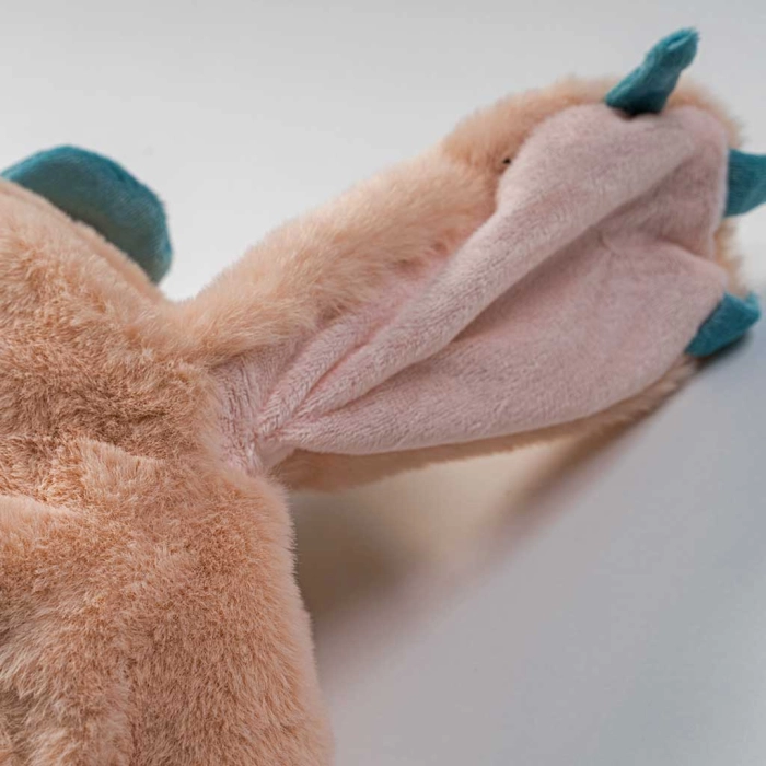 Παιδικός σκούφος με αυτάκια που σηκώνονται BeigeMonster μπεζ ζεστός γούνινος σκουφος για το κρύο ετών Online (5)