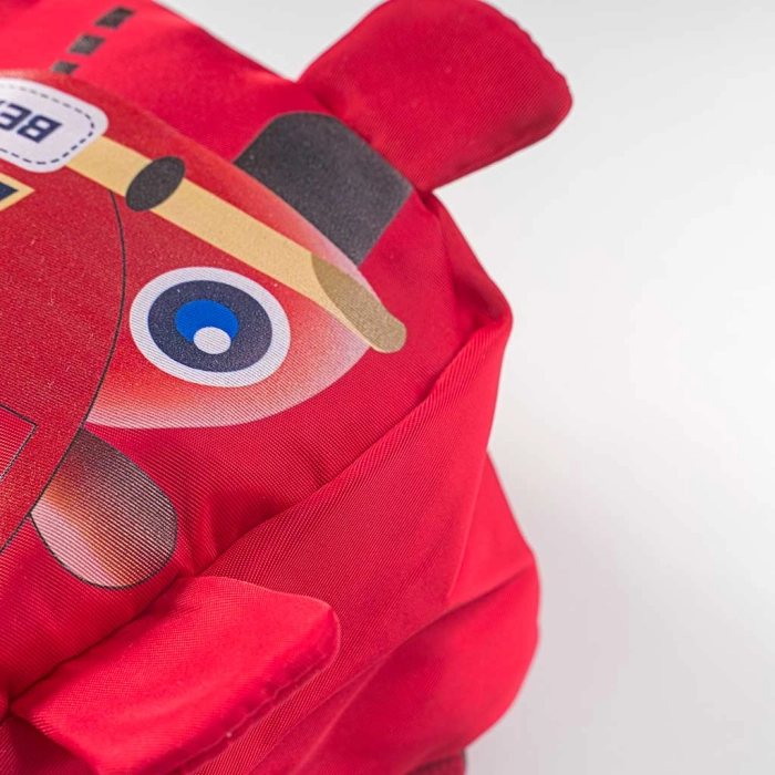 Παιδική τσάντα πλάτης για αγόρια Beardrive κόκκινο μοντέρνο οικονομικό αυτοκίνητο  αρκουδάκι ετών online (3)