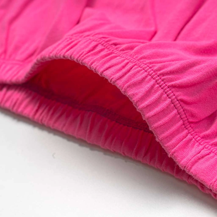 Παιδικό σετ NEK για κορίτσια Palms ροζ καθημερινό μακό καλοκαιρινό σχολείο άνετο ετών online (3)