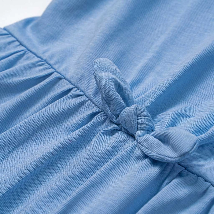 Παιδικό φόρεμα Name it για κορίτσια Muse γαλάζιο καλοκαιρινό οικονομικό βαμβακερό μακό ετών online (2)