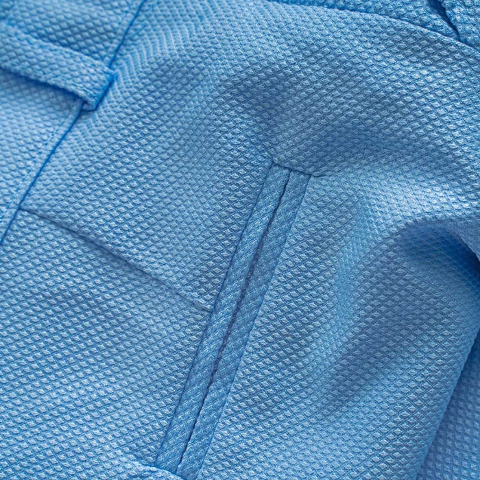 Παιδικό κουστούμι για αγόρια και παραγαμπράκια Scissors γαλάζιο καλοκαιρινά κοστούμια σιέλ θαλασσί ανοιχτό μπλε ετών (1)