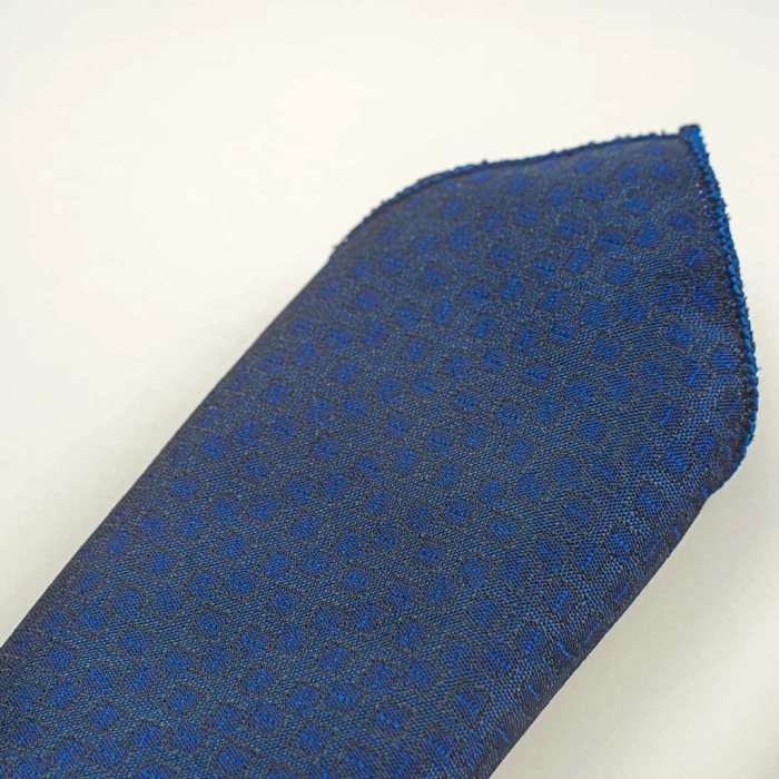 Παιδικό μαντίλι κοστουμιά γι αγόρια Grenoble μπλε μαντίλια για σακάκια με γραβάτα ασορτί ετών online (2)