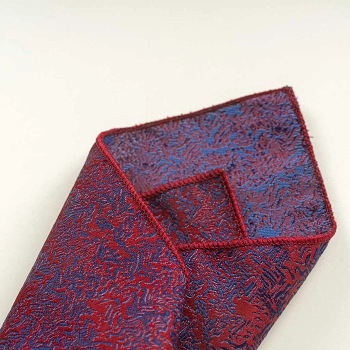 Παιδικό μαντίλι κοστουμιά γι αγόρια Havre μπορντό μαντίλια για σακάκια με γραβάτα ασορτί ετών online (1)